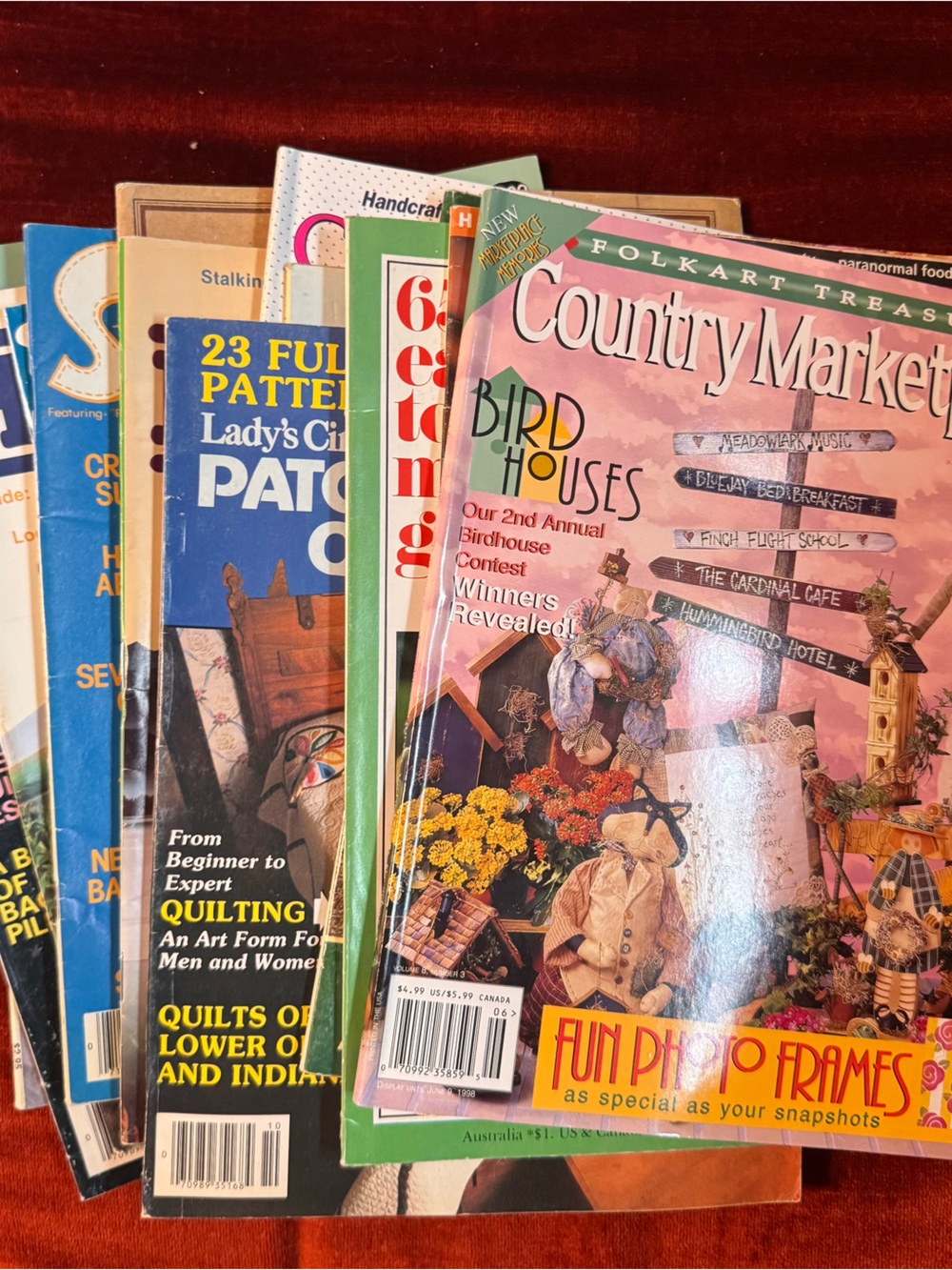 15 Assorted Vintage Craft and Pattern Booklets -